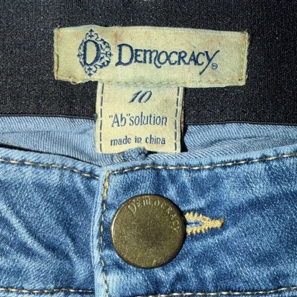 Democracy Absolution Womens Size 10 Blue Skinny Jeans B1178BBIC Ankle Denim - Picture 2 of 10
